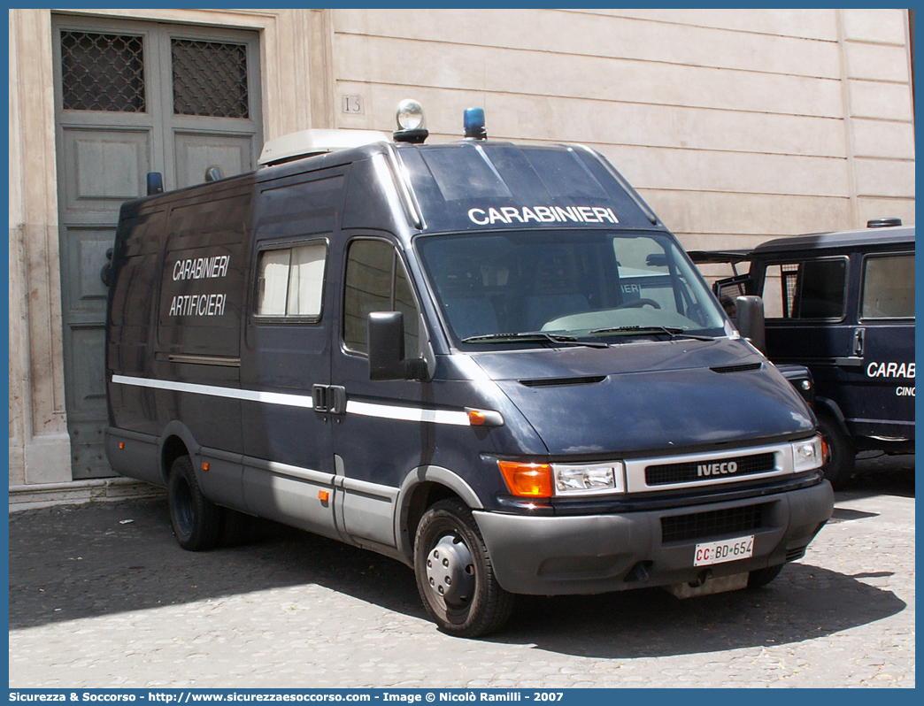 CC BD654
Arma dei Carabinieri
Artificieri Antisabotaggio
Iveco Daily 50C18 III serie
(variante)
Parole chiave: CCBD654;Arma dei Carabinieri;Artificieri Antisabotaggio;Iveco Daily 50C18 III serie