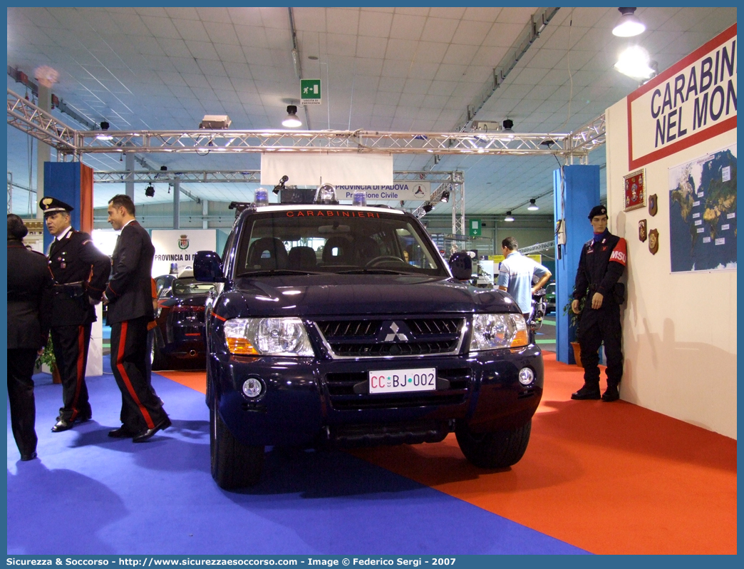 CC BJ002
Arma dei Carabinieri
Mitsubishi Pajero V60 LWB
Parole chiave: CCBJ002;Arma dei Carabinieri;Mitsubishi Pajero V60 LWB