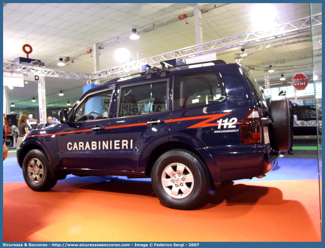 CC BJ002
Arma dei Carabinieri
Mitsubishi Pajero V60 LWB
Parole chiave: CCBJ002;Arma dei Carabinieri;Mitsubishi Pajero V60 LWB