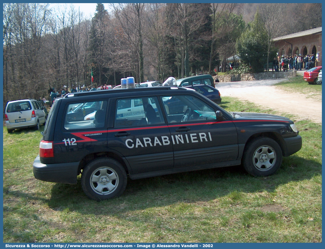 CC BN618
Arma dei Carabinieri
Subaru Forester II serie
Parole chiave: CCBN618;Arma dei Carabinieri;Subaru Forester II serie