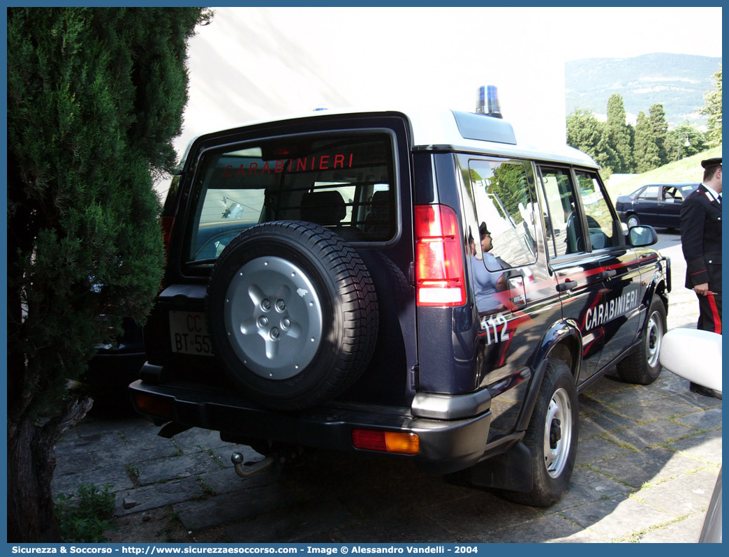 CC BT552
Arma dei Carabinieri
Land Rover Discovery II serie
Parole chiave: CCBT552;Arma dei Carabinieri;Land Rover Discovery II serie