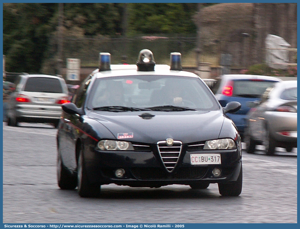 CC BU317
Arma dei Carabinieri
Alfa Romeo 156 II serie
con sistema "Falco"
Parole chiave: CCBU317;Arma dei Carabinieri;Alfa Romeo 156 II serie;Falco