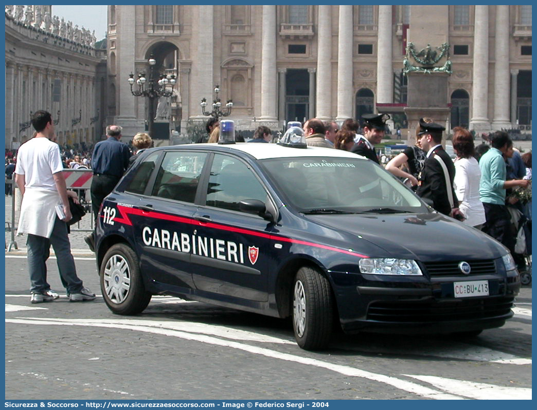 CC BU413
Arma dei Carabinieri
Fiat Stilo I serie
Parole chiave: CCBU413;Arma;Carabinieri;CC;C.C.;Fiat;Stilo