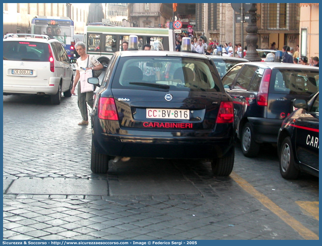 CC BV816
Arma dei Carabinieri
Fiat Stilo II serie
Parole chiave: CC;C.C.;Arma;dei;Carabinieri;Nucleo;Radiomobile;Radio;Mobile;Pattuglia;Pattuglie;Mobile;Mobili;di;Zona;Fiat;Stilo