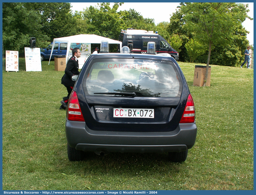 CC BX072
Arma dei Carabinieri
Subaru Forester III serie
Parole chiave: CC;C.C.;Arma;Carabinieri;Subaru;Forester