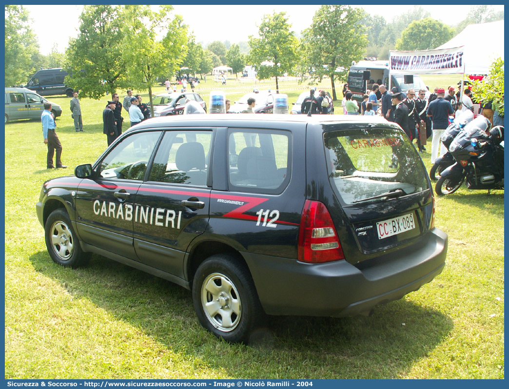 CC BX089
Arma dei Carabinieri
Subaru Forester III serie
Parole chiave: CC;C.C.;Arma;Carabinieri;Subaru;Forester