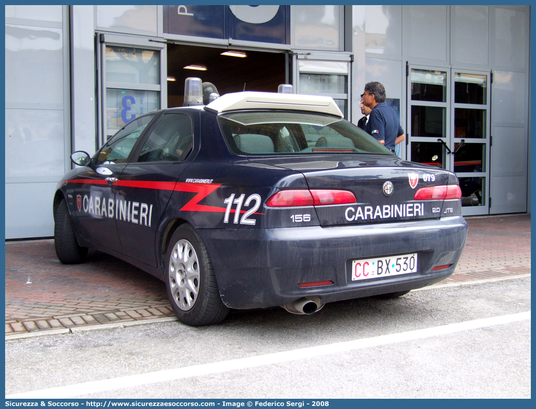 CC BX530
Arma dei Carabinieri
Alfa Romeo 156 II serie
con sistema "Falco"
Parole chiave: CCBX530;Arma dei Carabinieri;Alfa Romeo 156 II serie;Falco