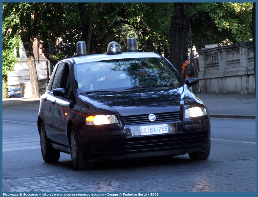 CC BX733
Arma dei Carabinieri
Fiat Stilo II serie
Parole chiave: CC;C.C.;Arma;dei;Carabinieri;Nucleo;Radiomobile;Radio;Mobile;Pattuglia;Pattuglie;Mobile;Mobili;di;Zona;Fiat;Stilo