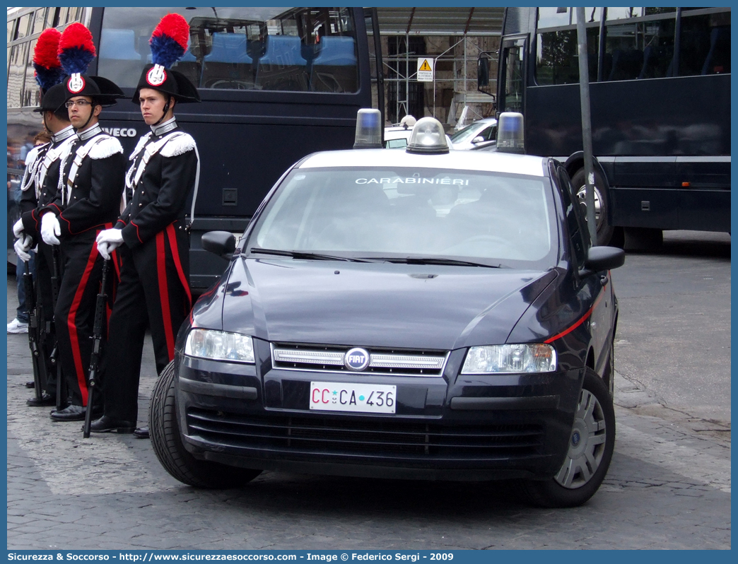 CC CA436
Arma dei Carabinieri
Fiat Stilo III serie
Parole chiave: CCCA436;Arma dei Carabinieri;Fiat Stilo III serie