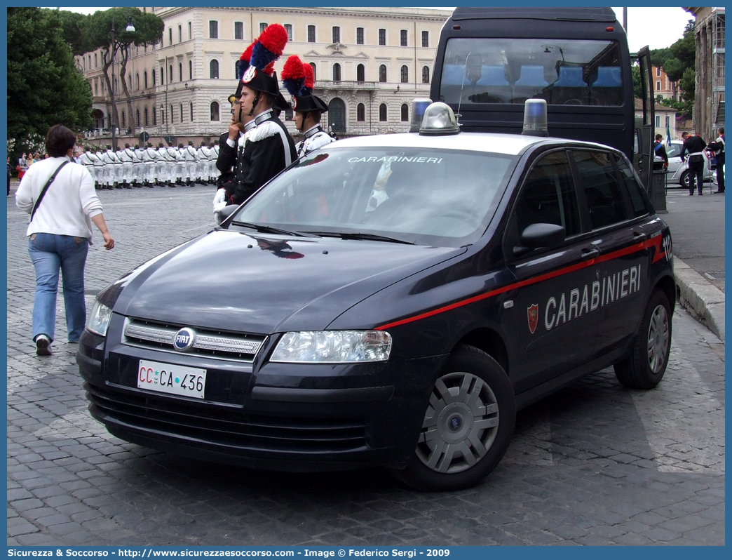 CC CA436
Arma dei Carabinieri
Fiat Stilo III serie
Parole chiave: CCCA436;Arma dei Carabinieri;Fiat Stilo III serie