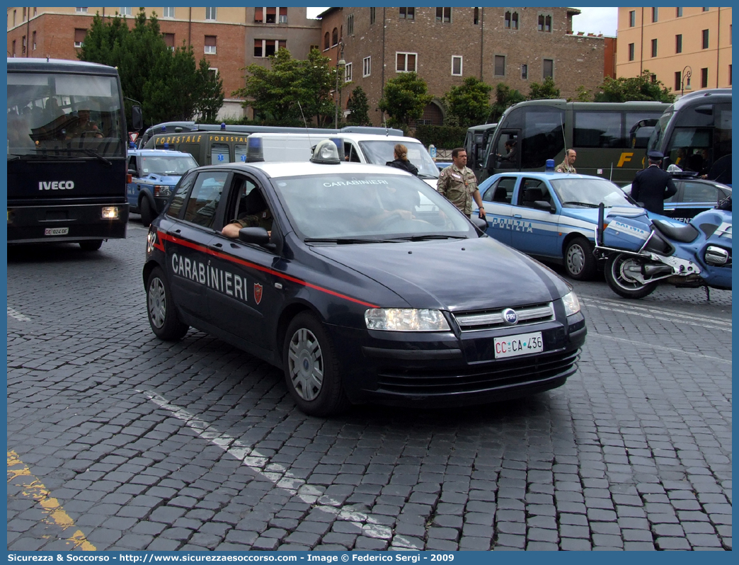 CC CA436
Arma dei Carabinieri
Fiat Stilo III serie
Parole chiave: CCCA436;Arma dei Carabinieri;Fiat Stilo III serie