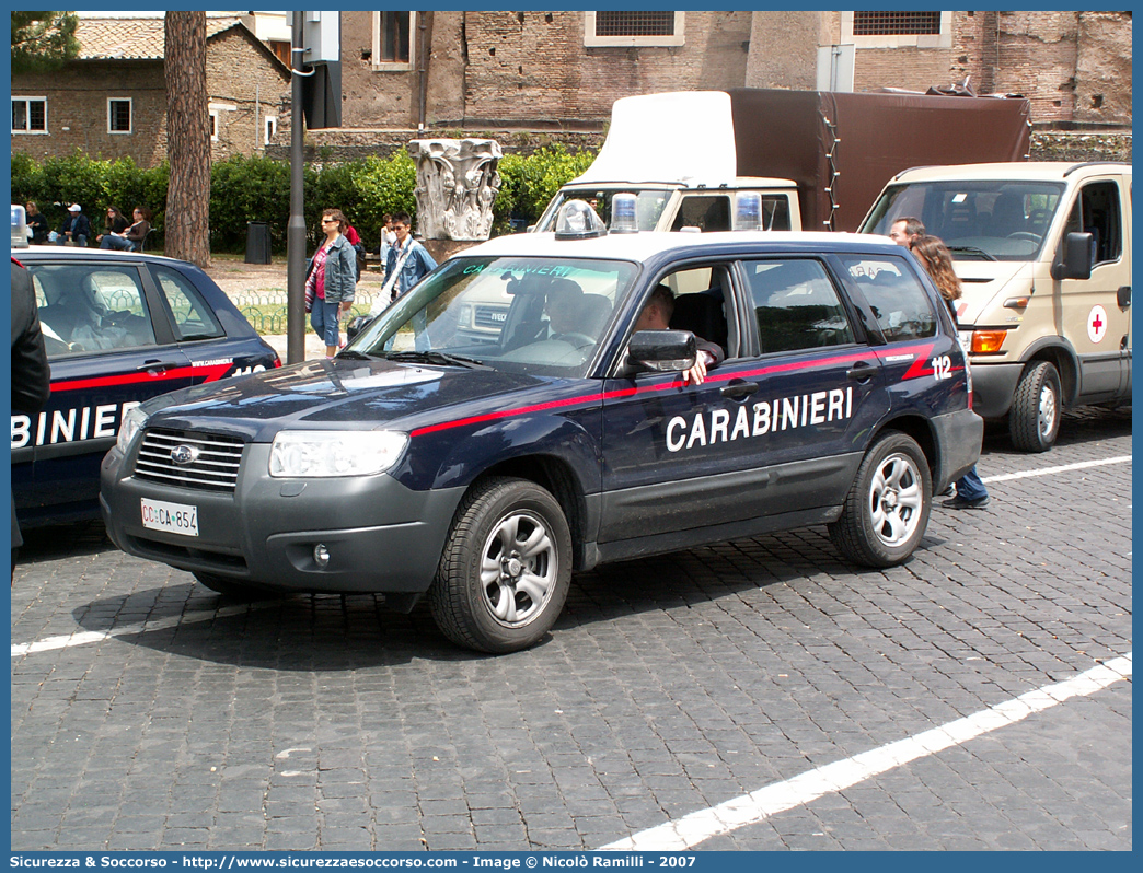 CC CA854
Arma dei Carabinieri
Subaru Forester IV serie
Parole chiave: CC;C.C.;Arma;Carabinieri;Subaru;Forester