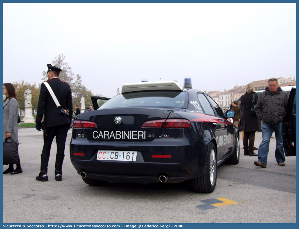 CC CB161
Arma dei Carabinieri
Alfa Romeo 159
con sistema "Falco"
Parole chiave: CC;C.C.;Arma;dei;Carabinieri;Alfa;Romeo;159;Radiomobile;Falco;CB161