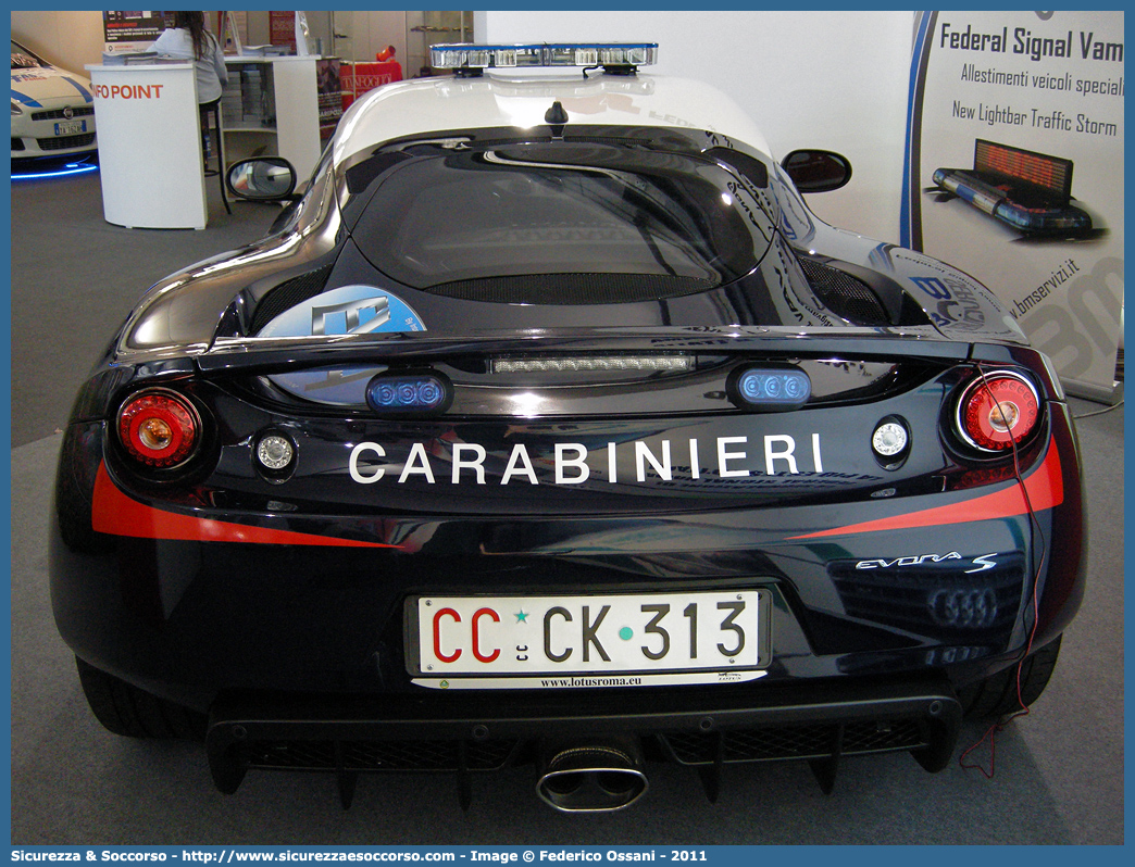 CC CK313
Arma dei Carabinieri
Lotus Evora S
Parole chiave: CC;C.C.;Arma;dei;Carabinieri;Lotus;Evora;S