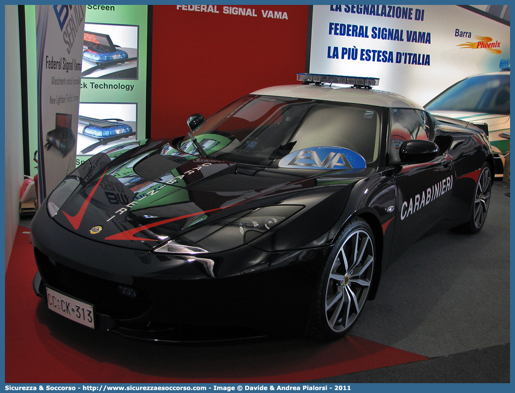 CC CK313
Arma dei Carabinieri
Lotus Evora S
Parole chiave: CC;C.C.;Arma;dei;Carabinieri;Lotus;Evora;S