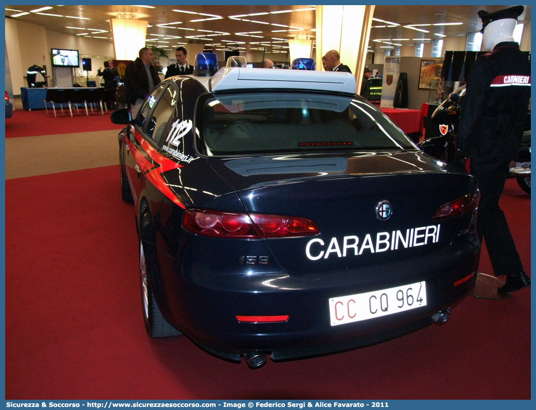 CC CQ964
Arma dei Carabinieri
Alfa Romeo 159
Parole chiave: CC;C.C.;Arma;dei;Carabinieri;Alfa;Romeo;159;Radiomobile;CQ964