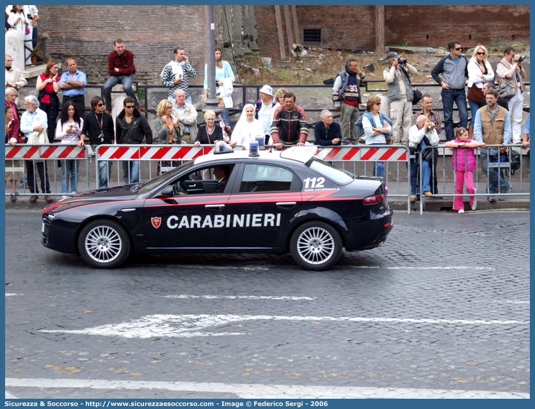 CC P0130
Arma dei Carabinieri
Alfa Romeo 159
Parole chiave: CC;C.C.;Arma;dei;Carabinieri;Alfa;Romeo;159;Radiomobile;P0130