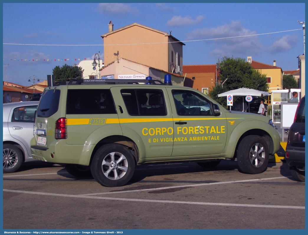 CFva M73 CA
Corpo Forestale
e di Vigilanza Ambientale
Regione Sardegna
Nissan Pathfinder III serie
Allestitore MAVE s.r.l.
Parole chiave: Corpo;Forestale;Vigilanza;Ambientale;Sardegna;CFVA;C.F.V.A.;Nissan;Pathfinder;Mave