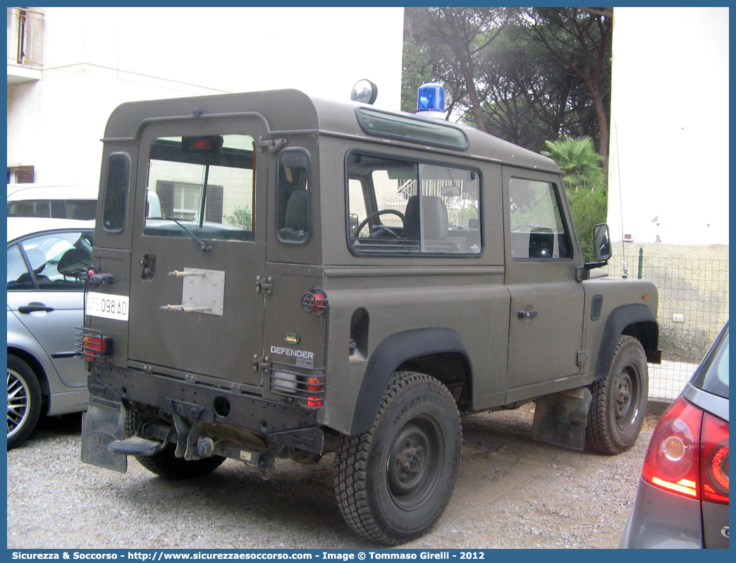 CFS 098AD
Corpo Forestale dello Stato
Land Rover Defender 90
Parole chiave: Corpo;Forestale;Stato;Corpo Forestale dello Stato;CFS;C.F.S.;Land Rover;Defender;90