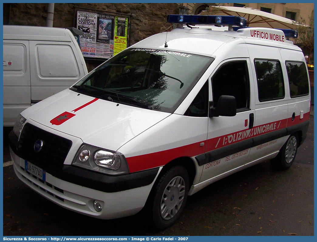 -
Polizia Municipale
Comune di Cortona
Fiat Scudo III serie
Parole chiave: Polizia;Locale;Municipale;Cortona;Fiat;Scudo