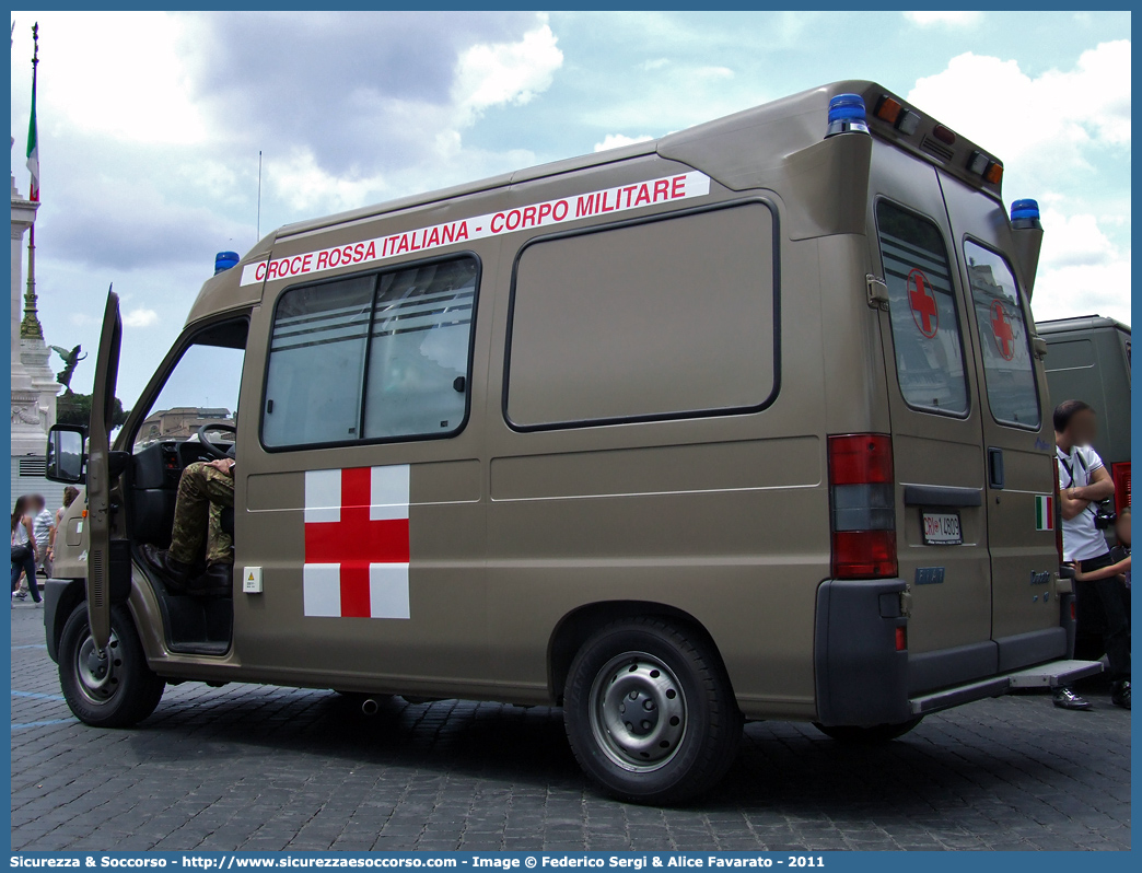 CRI 14809
Croce Rossa Italiana
Corpo Militare
Fiat Ducato II serie
Allestitore Aricar S.p.A.
Parole chiave: CRI14809;Croce Rossa Italiana;Corpo Militare;Fiat Ducato II serie;Aricar S.p.A.