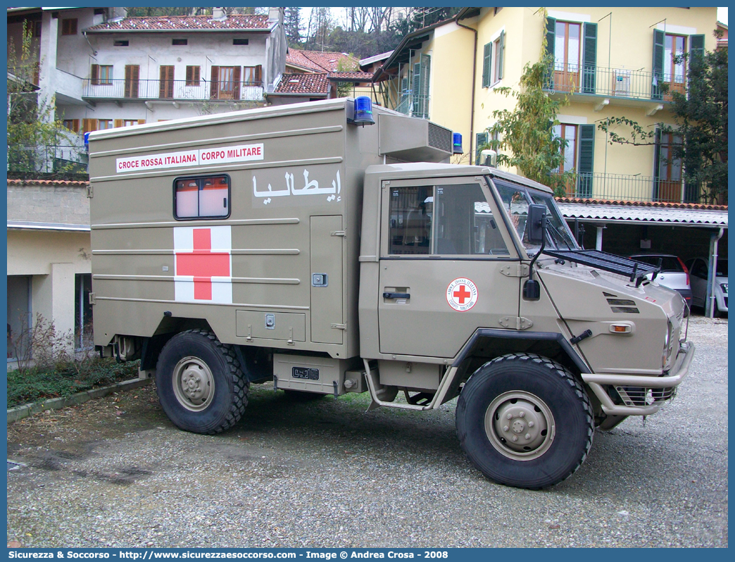 CRI A560B
Croce Rossa Italiana
Corpo Militare
Iveco VM 90
Allestitore Mussa & Graziano S.r.l.
Parole chiave: CRIM;C.R.I.M.;Croce;Rossa;Italiana;Corpo;Militare;Iveco;VM90;VM;90;Mussa;Graziano