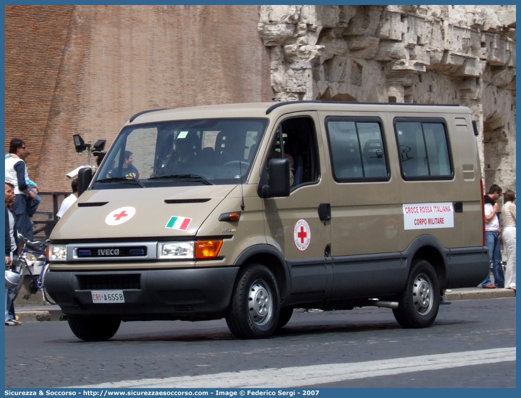 CRI A655B
Croce Rossa Italiana
Corpo Militare
Iveco Daily 35S12 III serie
Parole chiave: CRI;C.R.I.;Croce Rossa Italiana;Corpo Militare;Iveco;Daily 35S12 III serie;A655B