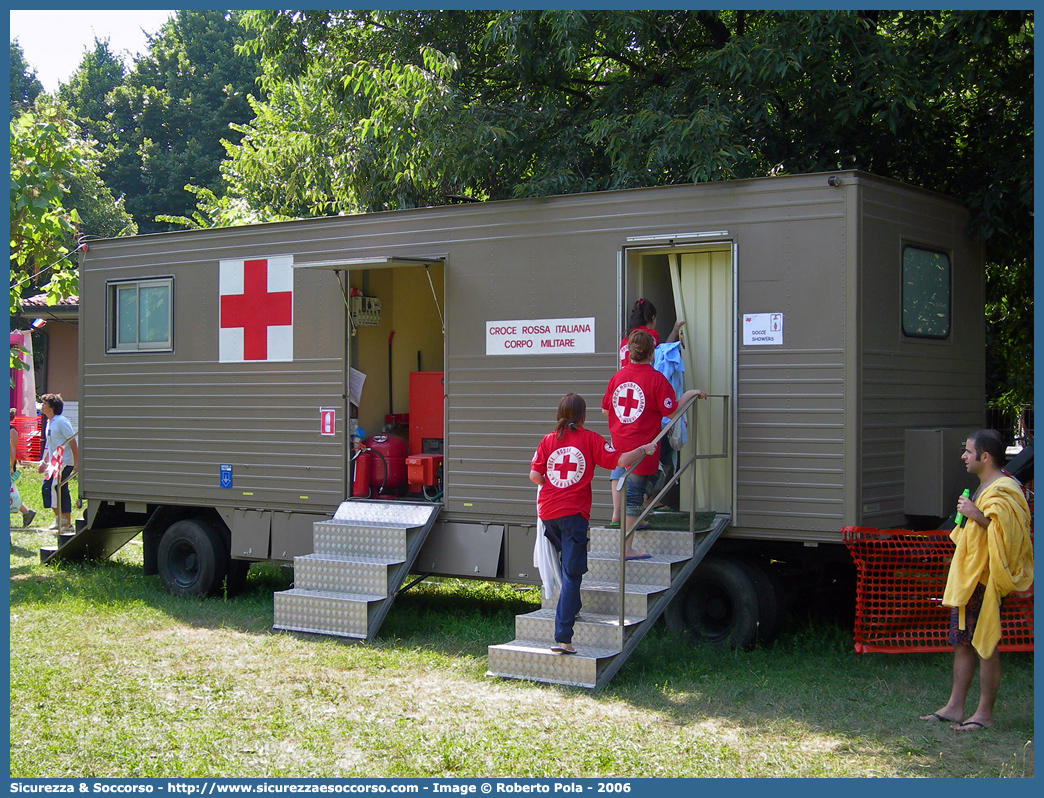 -
Croce Rossa Italiana
Corpo Militare
Stazione Campale
Parole chiave: CRI;C.R.I.;Croce Rossa Italiana;Corpo Militare;Stazione Campale