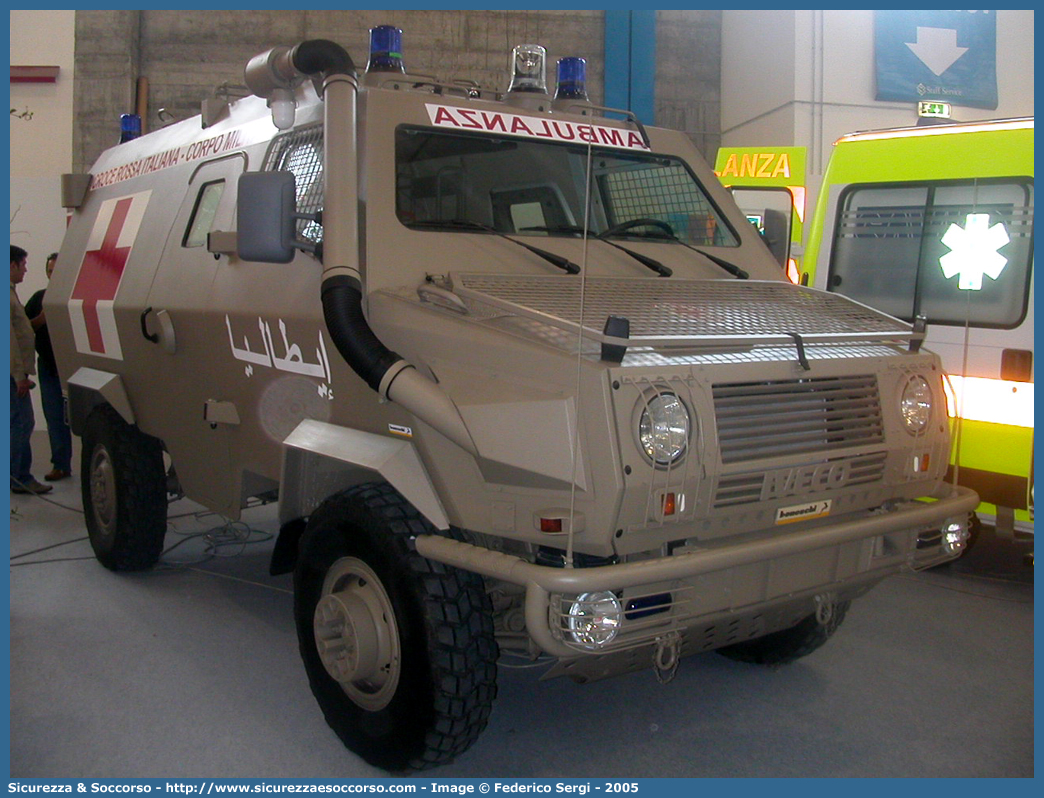 -
Croce Rossa Italiana
Corpo Militare
Iveco VM 90P
Allestitore Boneschi S.r.l.
Parole chiave: CRIM;C.R.I.M.;Croce;Rossa;Italiana;Corpo;Militare;Iveco VM 90P;Boneschi