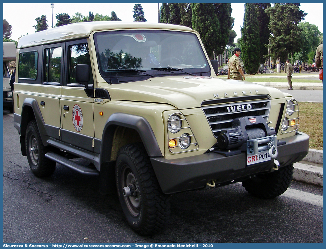 CRI P018
Croce Rossa Italiana
Corpo Militare
Iveco Massif Station Wagon
Parole chiave: CRI;CRIM;C.R.I.;C.R.I.M.;Croce;Rossa;Italiana;Corpo;Militare;Iveco;Massif;Station;Wagon