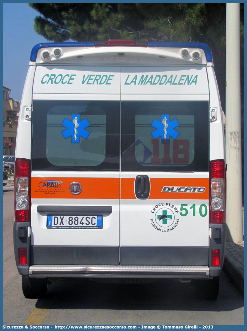 11
Croce Verde La Maddalena
Fiat Ducato III serie
Allestitore Caralis
Parole chiave: Croce;Verde;La Maddalena;Fiat;Ducato;X250;Caralis