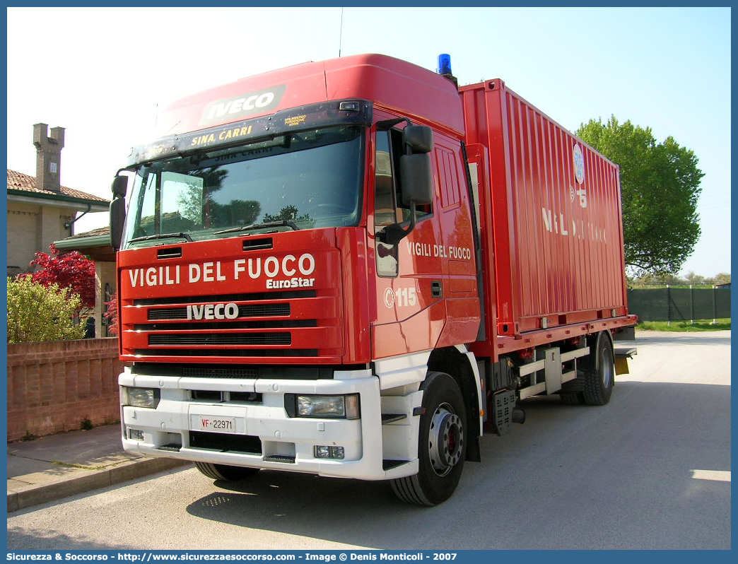 VF 22971
Corpo Nazionale Vigili del Fuoco
Nucleo N.B.C.R.
Iveco EuroStar 190E38
Parole chiave: Corpo;Nazionale;Vigili del Fuoco;Vigili;Fuoco;Iveco;EuroStar;190E38;NBCR;N.B.C.R.;Nucleare;Batteriologico;Chimico;Radiologico;Radiometrico;Radiometria;Radioattività;Radioattivita