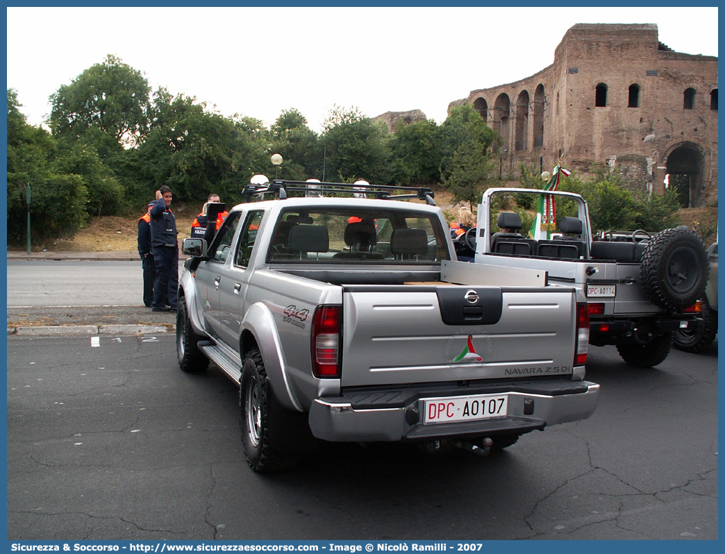 DPC A0107
Dipartimento Nazionale
Protezione Civile
Nissan Navara I serie restyling
Parole chiave: Dipartimento;Nazionale;Protezione;Civile;DPC;D.P.C.;DPCN;D.P.C.N.;DNPC;D.N.P.C.;Nissan;Navara;DPCA0107;A0107