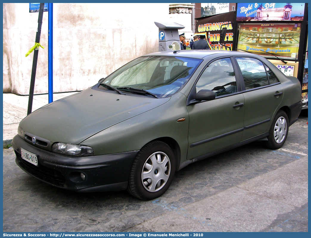 EI BG019
Esercito Italiano
Fiat Marea
Parole chiave: EI;E.I.;Esercito;Italiano;Autovetture;Fiat;Marea;BG019