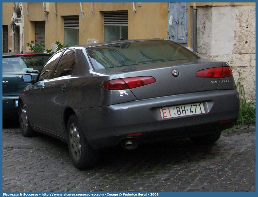 EI BH471
Esercito Italiano
Alfa Romeo 166 I serie
Parole chiave: EI;E.I.;Esercito;Italiano;Autovetture;Alfa Romeo;166