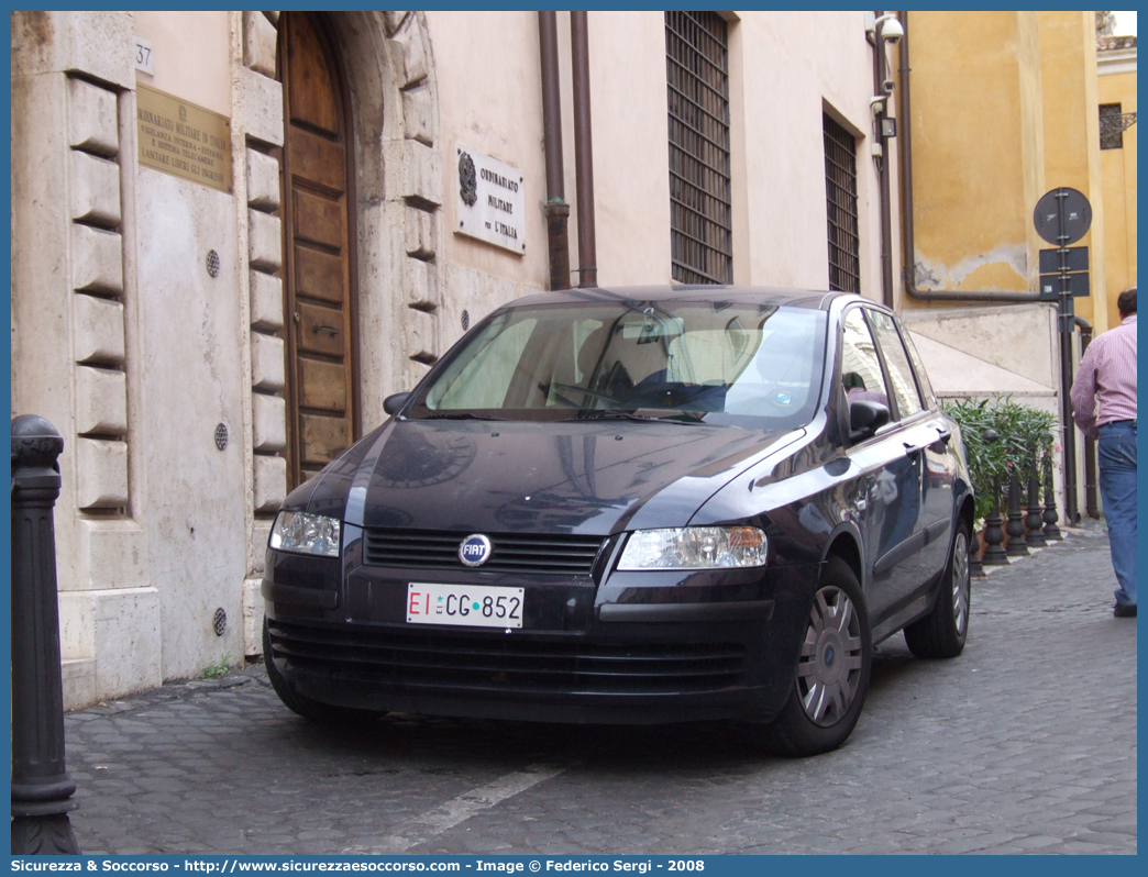 EI CG852
Esercito Italiano
Fiat Stilo II serie
Parole chiave: EI;E.I.;Esercito;Italiano;Autovetture;Fiat;Stilo;CG852