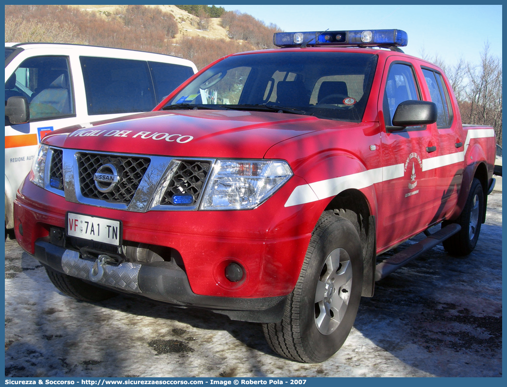 VF 7A1TN
Corpo Vigili del Fuoco Volontari Giustino e Massimeno
Nissan Navara II serie
Parole chiave: VF;V.F.;Vigili del Fuoco;Vigili;Fuoco;Volontari;Giustino;Massimeno;Nissan;Navara III serie;7A1TN