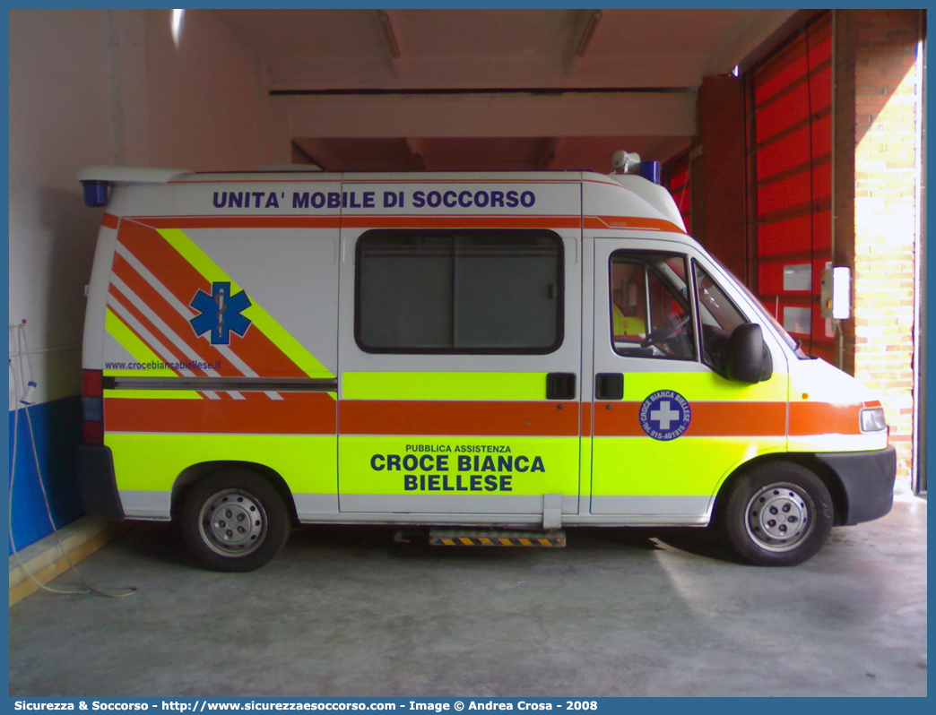 -
Croce Bianca Biellese
Fiat Ducato II serie
Allestitore Orion S.r.l.
Parole chiave: Croce;Bianca;Biellese;Fiat;Ducato;Orion