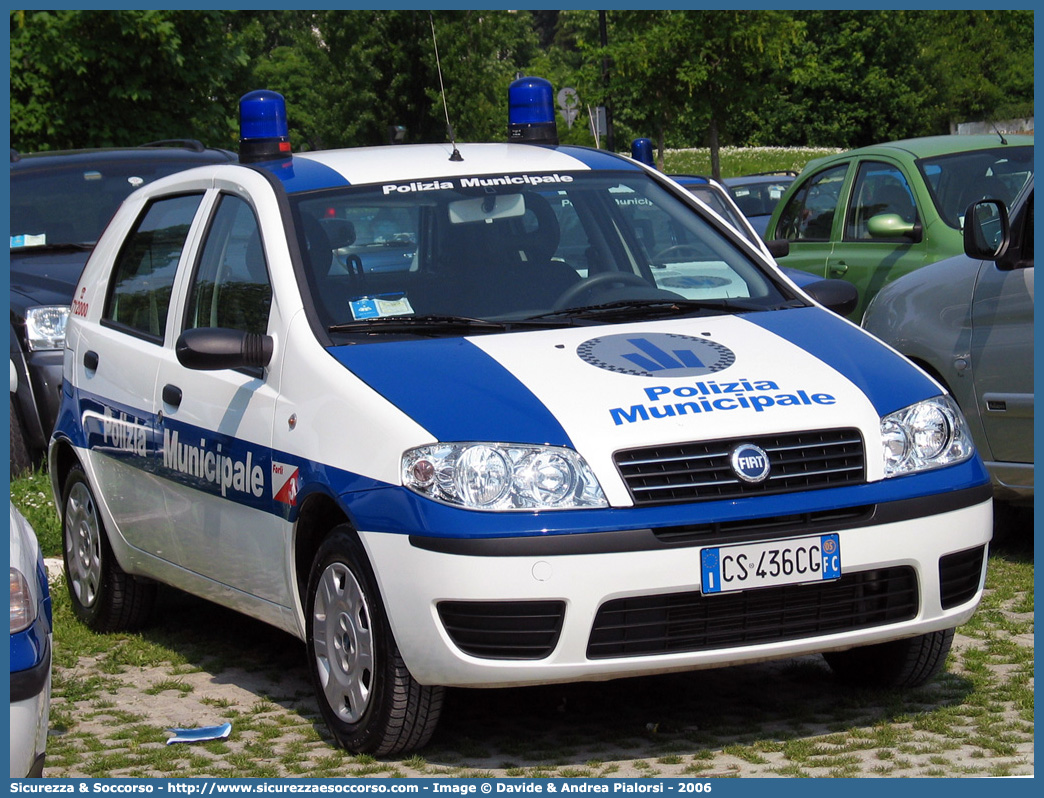 -
Polizia Municipale
Comune di Forlì
Fiat Punto III serie
Parole chiave: Polizia;Locale;Municipale;Forlì;Fiat;Punto