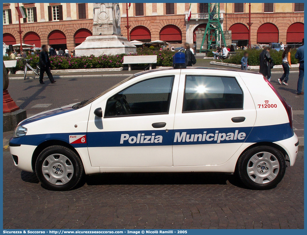 -
Polizia Municipale
Comune di Forlì
Fiat Punto III serie
Parole chiave: Polizia;Locale;Municipale;Forlì;Fiat;Punto