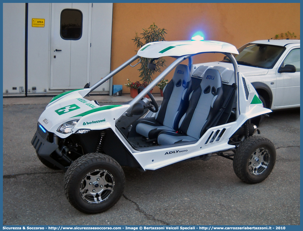 -
Polizia Locale
Regione Lombardia
Adly Moto Mini-Car 320
Prototipo
Parole chiave: Polizia;Locale;Municipale;Lombardia;Adly;Moto;Minicar;Mini-Car;Mini Car;Prototipo