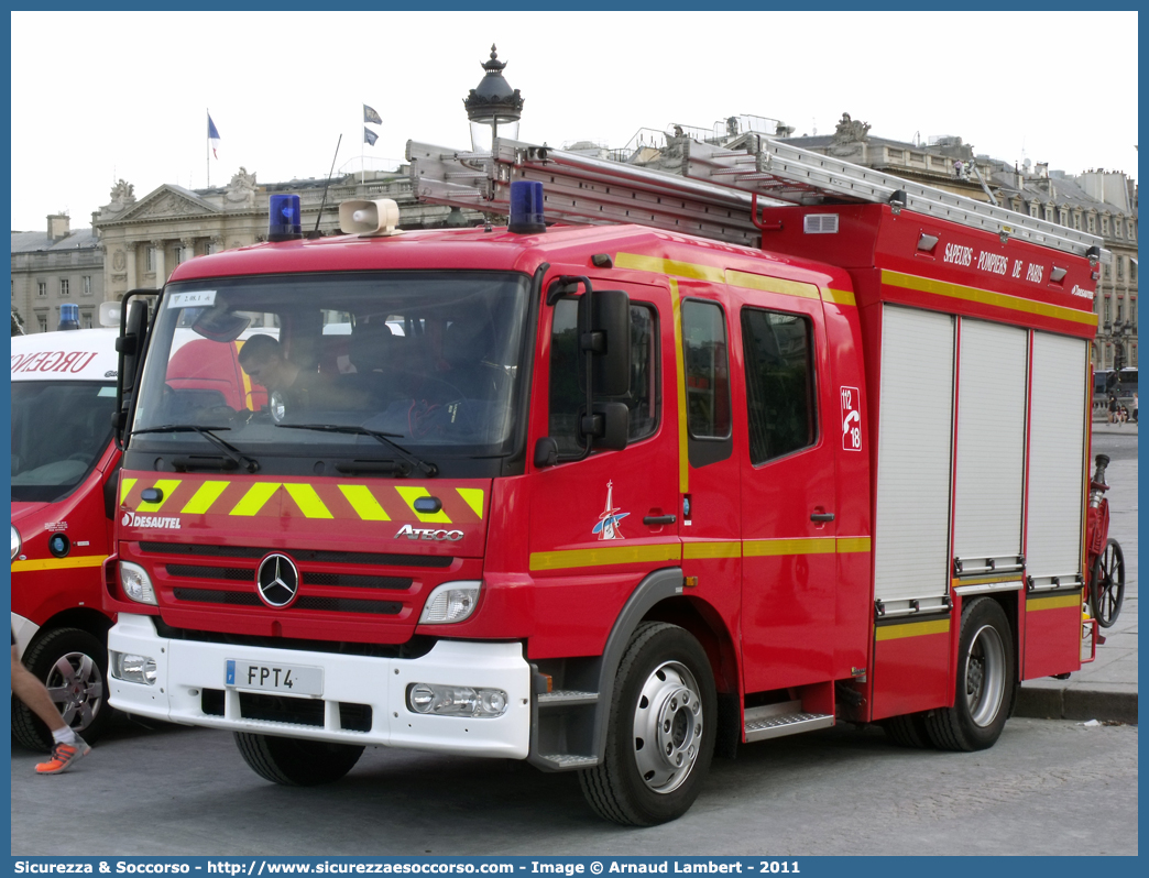 FPT 4
République Française
Sapeurs Pompiers de Paris
Fourgon Pompe-Tonne
Mercedes Benz Atego II generation facelift
Conversion by Desautel
Parole chiave: République;Française;Sapeurs;Pompiers;Paris;FPT;Fourgon;Pompe-Tonne;Mercedes;Benz;Atego;Desautel