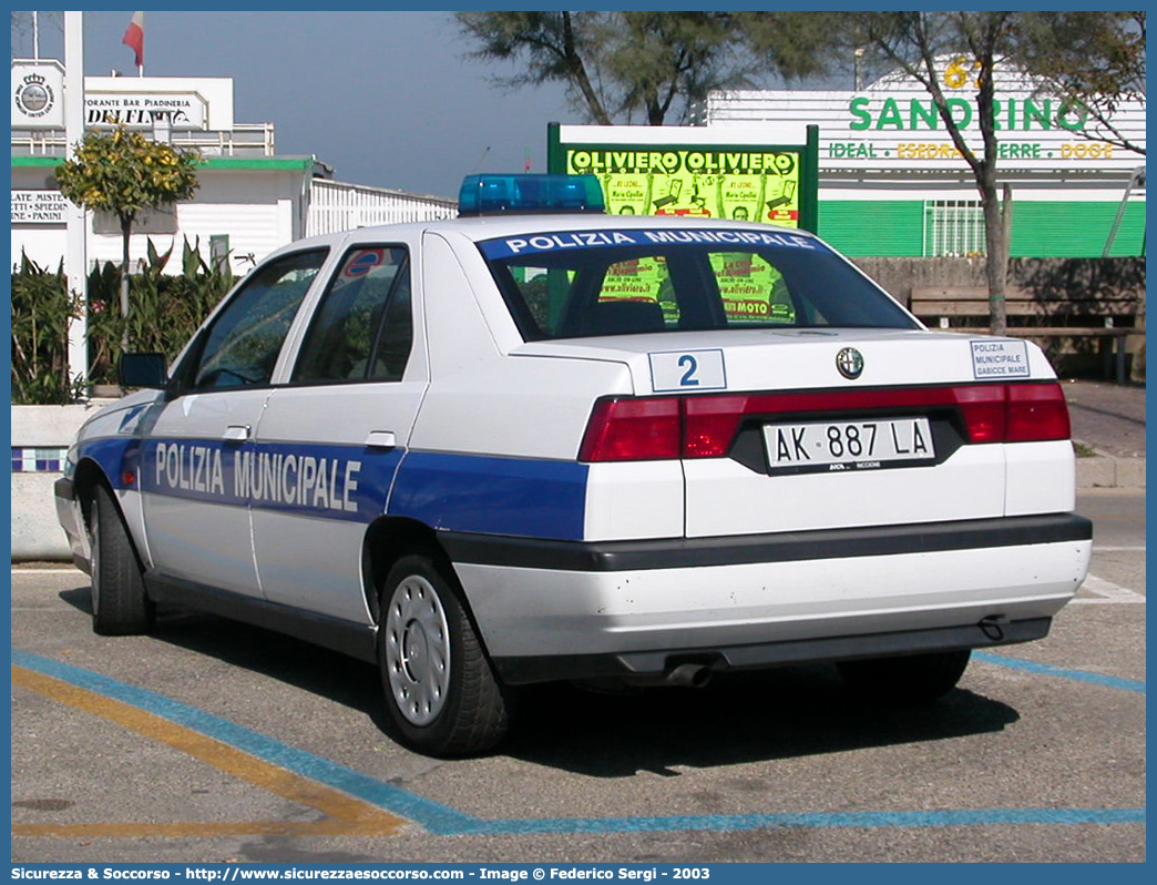 -
Polizia Municipale
Comune di Gabicce Mare
Alfa Romeo 155
Parole chiave: Polizia;Locale;Municipale;Gabicce Mare;Alfa Romeo;155