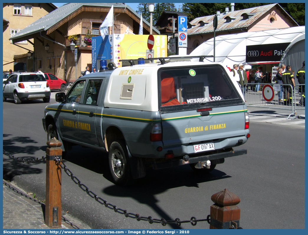 GdiF 097AX
Guardia di Finanza
S.A.G.F.
Mitsubishi L200 III serie restyling
Parole chiave: GdiF;G.D.F.;GDF;Guardia di Finanza;S.A.G.F.;SAGF;Soccorso Alpino;Mitsubishi;L200 III serie;097AX