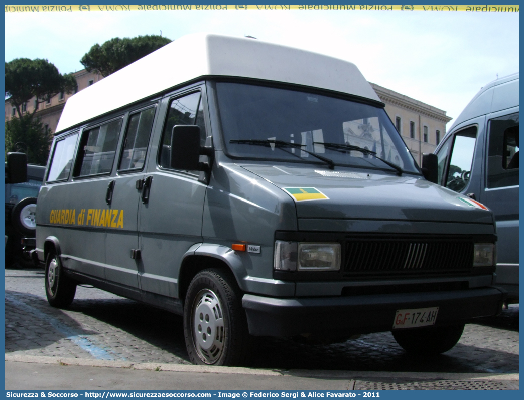 GdiF 174AH
Guardia di Finanza
Fiat Ducato I serie restyling
Parole chiave: GdiF;G.D.F.;GDF;Guardia di Finanza;Fiat;Ducato;174AH