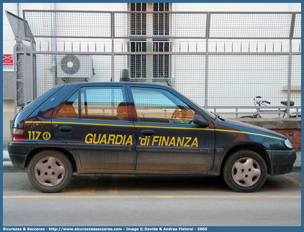 GdiF 219AT
Guardia di Finanza
Citroen Saxo I serie
Parole chiave: GdiF;G.D.F.;Guardia di Finanza;Citroen;Saxo I serie;219AT