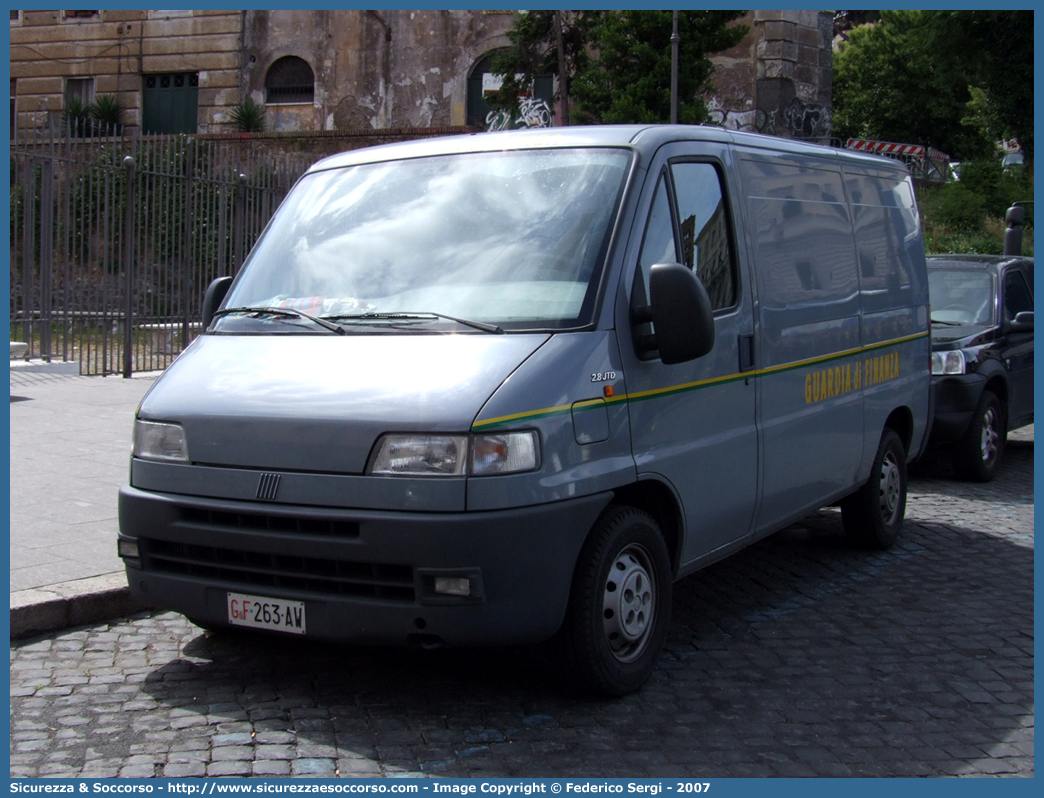 GdiF 263AW
Guardia di Finanza
Fiat Ducato II serie

Parole chiave: GdiF;G.D.F.;GDF;Guardia;di;Finanza;Fiat;Ducato