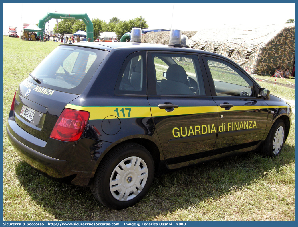 GdiF 302AZ
Guardia di Finanza
Fiat Stilo II serie
Parole chiave: GdiF;G.D.F.;GDF;Guardia di Finanza;Fiat;Stilo II serie;302AZ