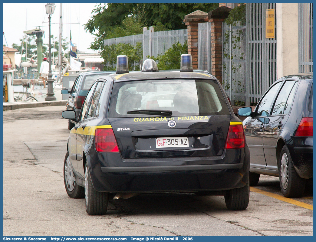 GdiF 305AZ
Guardia di Finanza
Fiat Stilo II serie
Parole chiave: GdiF;G.D.F.;GDF;Guardia di Finanza;Fiat;Stilo II serie;305AZ