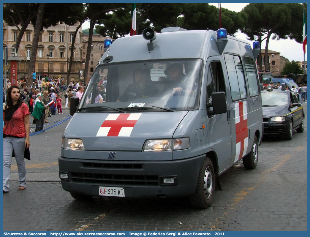 GdiF 306AT
Guardia di Finanza
Servizio Sanitario
Fiat Ducato II serie
Parole chiave: GdiF;G.D.F.;GDF;Guardia;di;Finanza;Ambulanza;Fiat;Ducato;306AT